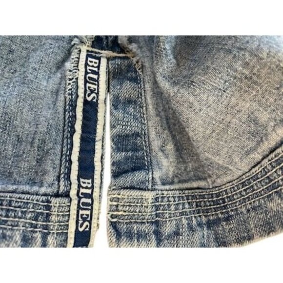 Carolina Blues by Carolina Colours Vest Womens Size 24W Blue Denim Button Up - Picture 4 of 4